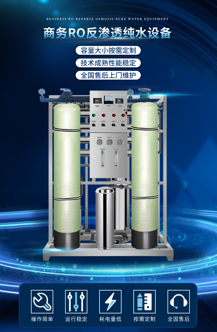 工业纯水反渗透水处理设备插图3